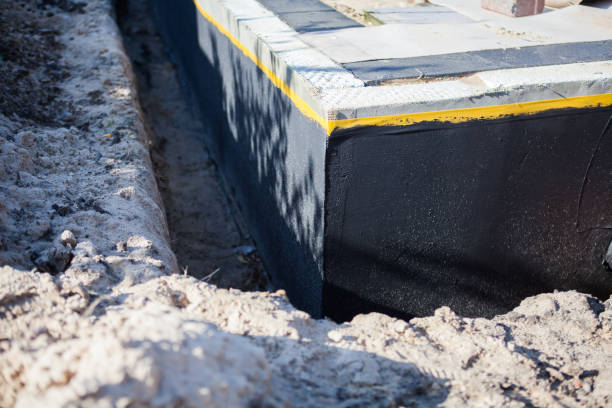 Professional Foundation Crack Repair technician working in Saddle River, NJ